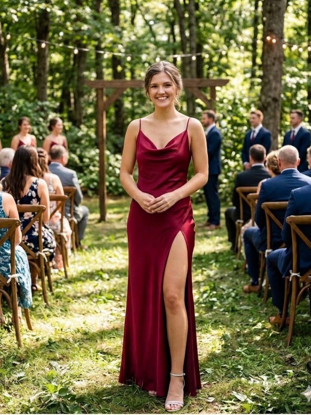 ‎ Elliatt Clementine Cowl Neck Maxi Dress